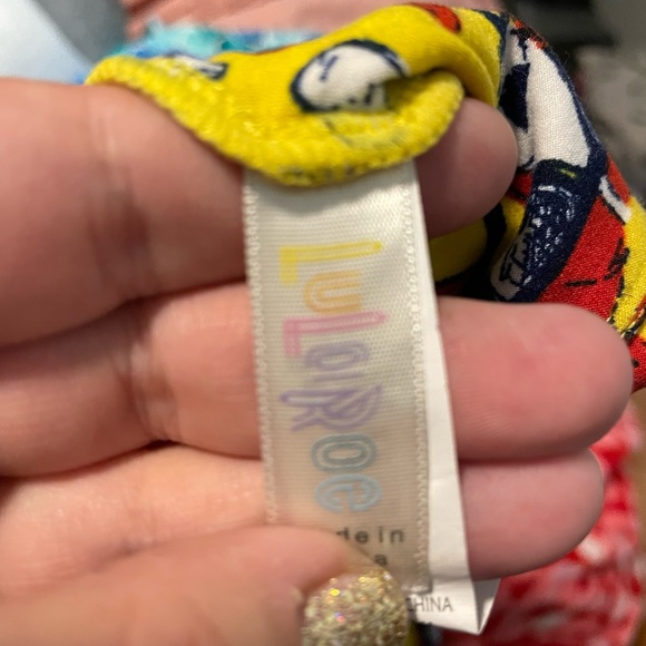 Lula Roe pittbull patriotic leggings tc - Picture 2 of 3